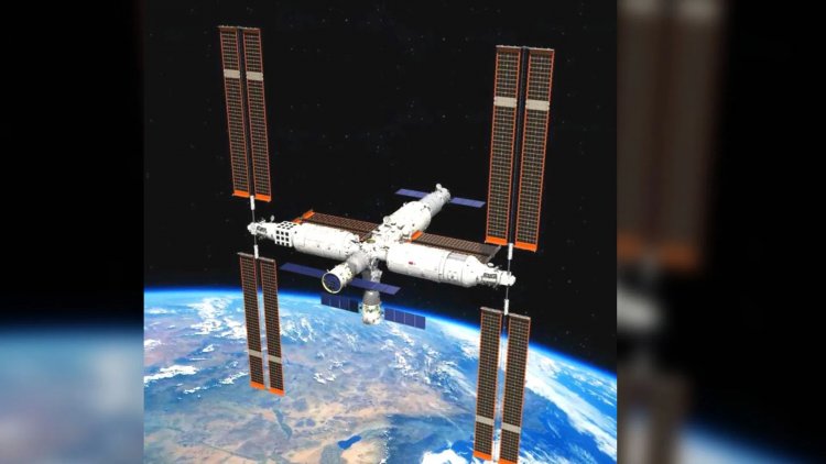 चीन ने कक्षा में अपने स्पेस स्टेशन के लिए कार्गो अंतरिक्ष यान प्रक्षेपित किया