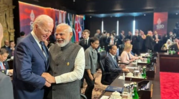 जी-20 घोषणा संबंधी बातचीत में भारत ने निभाई अहम भूमिका: व्हाइट हाउस