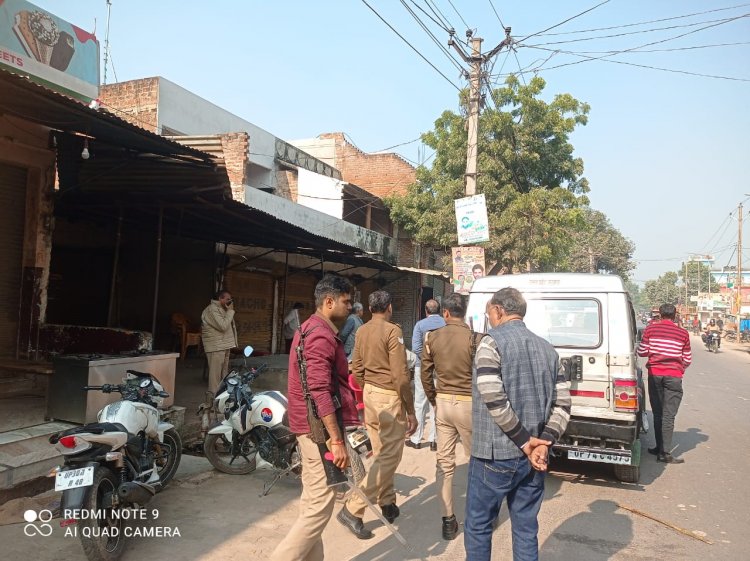 वस्तु एवं सेवा कर टीम की छापेमारी से बेनीगंज नगर के व्यापारियों में दहशत का माहौल