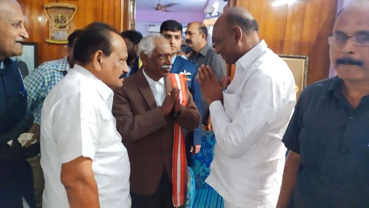 BJP's Ayyappu Reddy met with Haryana honble Governor