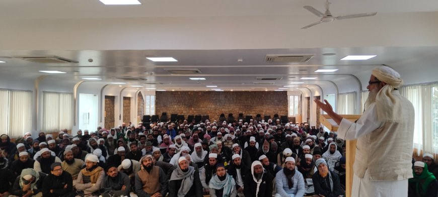 जमीयत उलेमा-ए-हिंद के 34वें महा अधिवेशन से संबंधित दिल्ली और लोनी की मस्जिदों के इमामों की बैठक