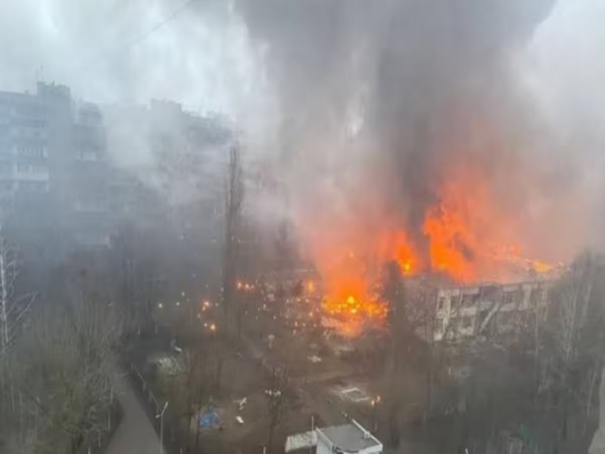 यूक्रेन में हेलीकॉप्टर दुर्घटनाग्रस्त, गृह मंत्री समेत शीर्ष अधिकारियों की मौत