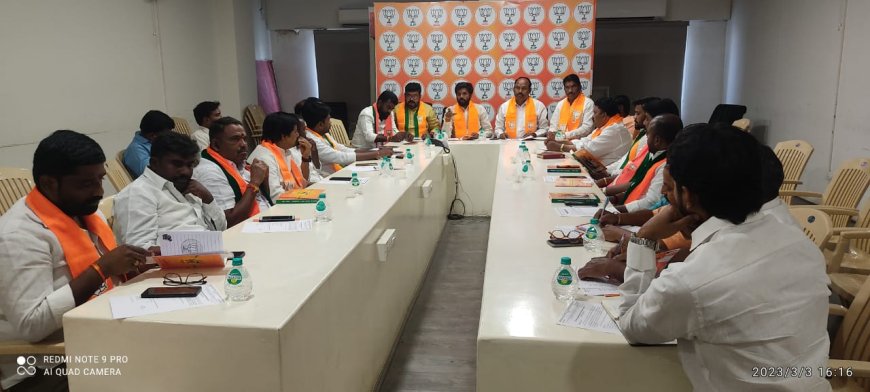 BJP State executive committee meetings will be held in Hyderabad on March 10-11