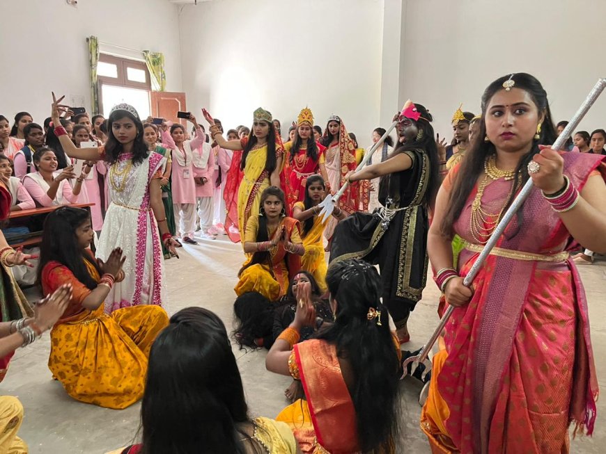 संत तुलसीदास पीजी कॉलेज के विज्ञान संकाय में नृत्य नाटिका का आयोजन