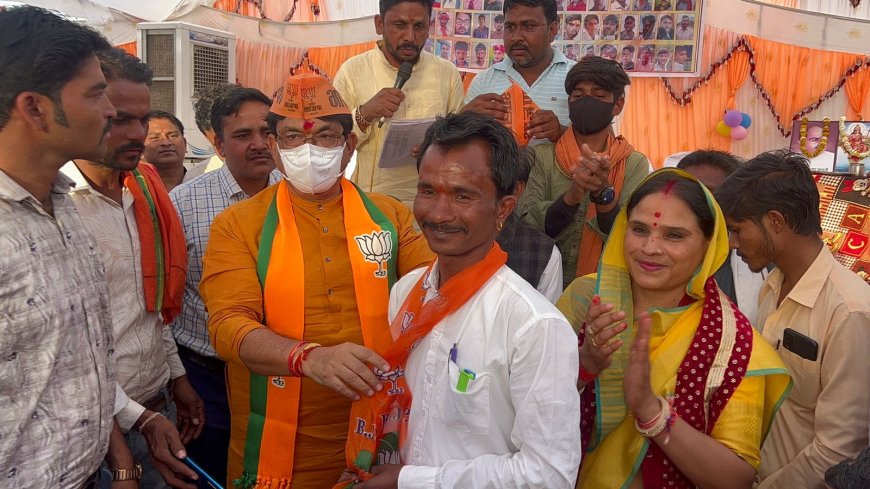 भाजपा के समर्पित कार्यकर्ताओं ने अपने खून पसीने से सींचकर पार्टी को एक पौधे से बटवृक्ष बनाया है-पंचायत मंत्री