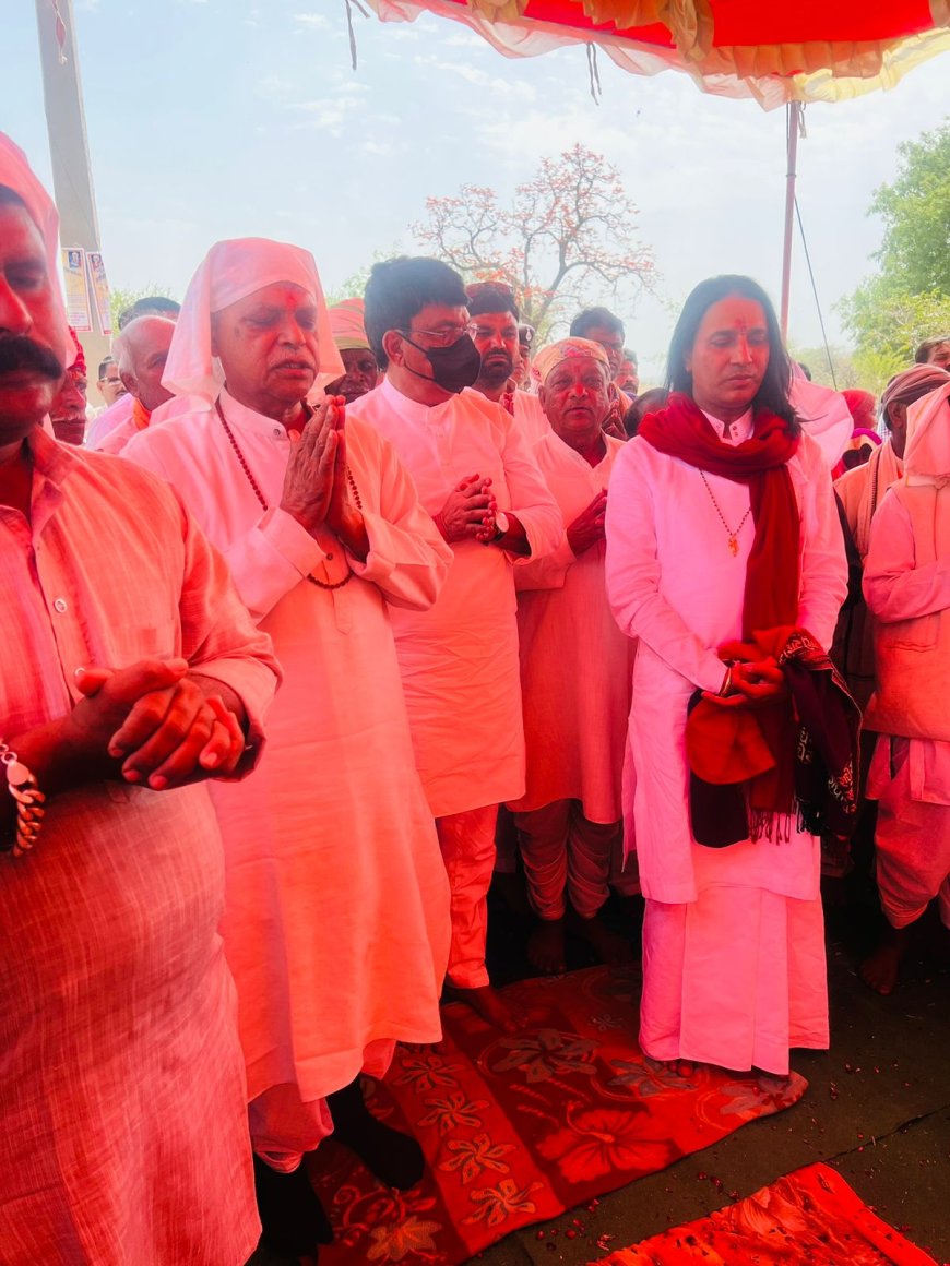 आज मैं जिस मुक़ाम पर पहुँचा हूँ वो आप सब की कृपा और आशीर्वाद से हूँ-पंचायत मंत्री