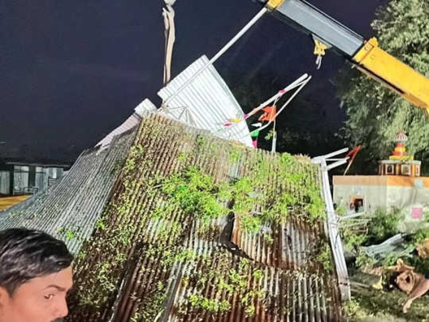 अकोला स्थित मंदिर में टिन के शेड पर पेड़ गिरने से सात मरे, 37 अन्य घायल, जांच के आदेश