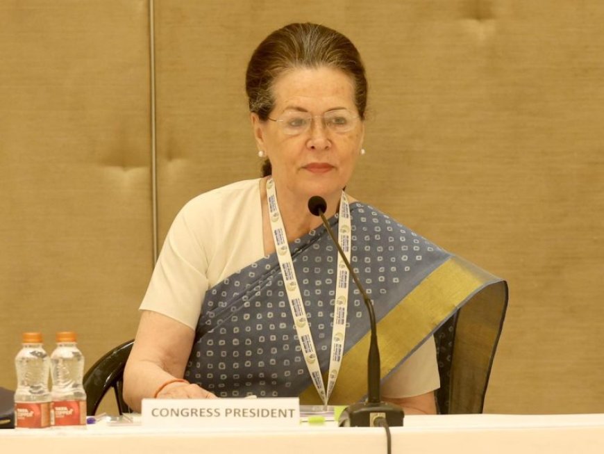 संविधान की रक्षा के लिए समान विचार वाले दलों के साथ मिलकर काम करेंगे : सोनिया गांधी
