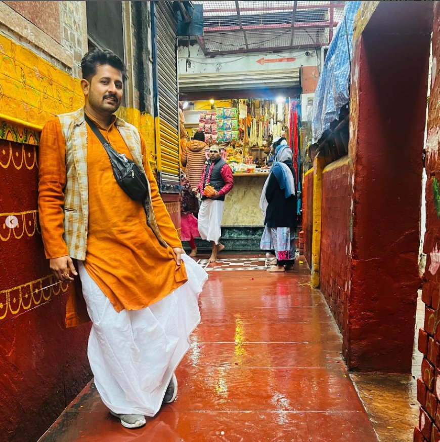 युवाओं को अध्यात्म से जोड़ रही आरजे प्रतीक की सीरीज़ "मैन इन मंदिर"
