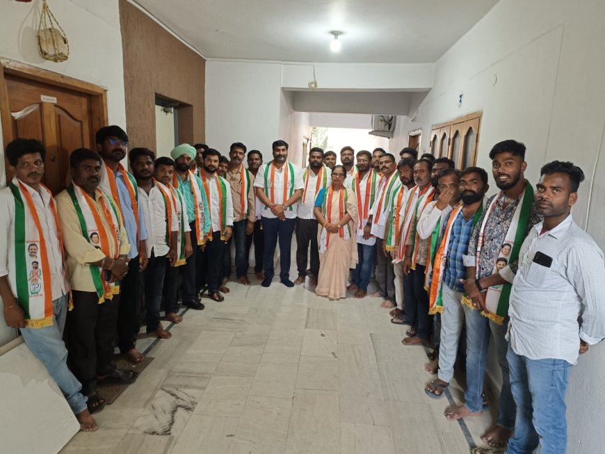 Constituted the Balanagar Division Congress New Committees by Dr Srirangam