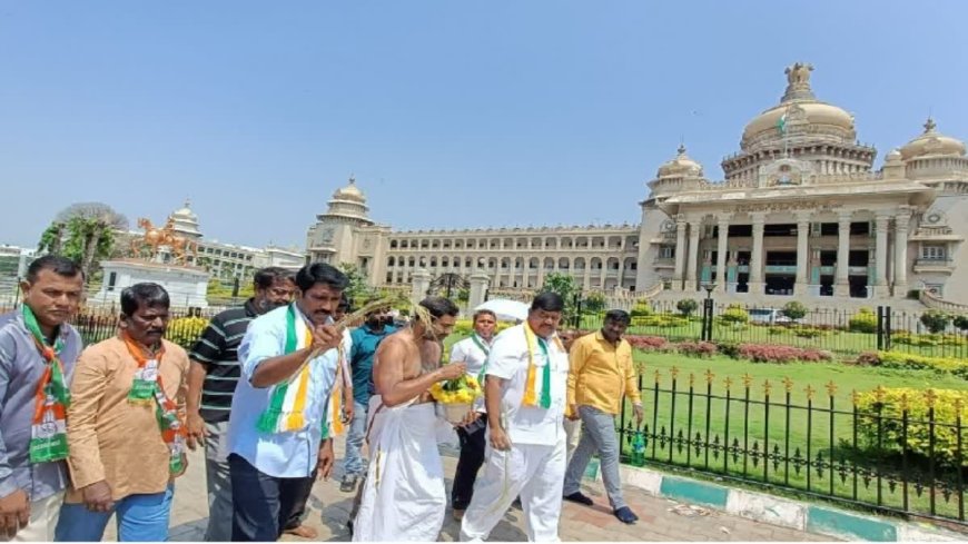नवनिर्वाचित प्रतिनिधियों के शपथ ग्रहण के साथ शुरू हुआ कर्नाटक की 16वीं विधानसभा का पहला सत्र