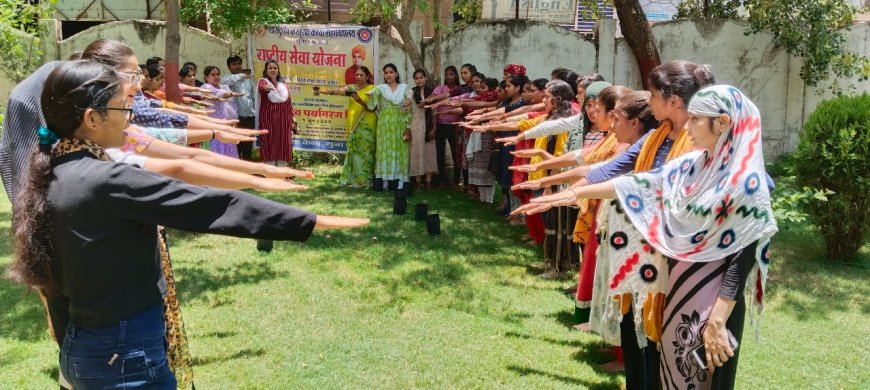 विश्व पर्यावरण के दिवस के अवसर पर पर्यावरण संरक्षण की दिलायी गई शपथ