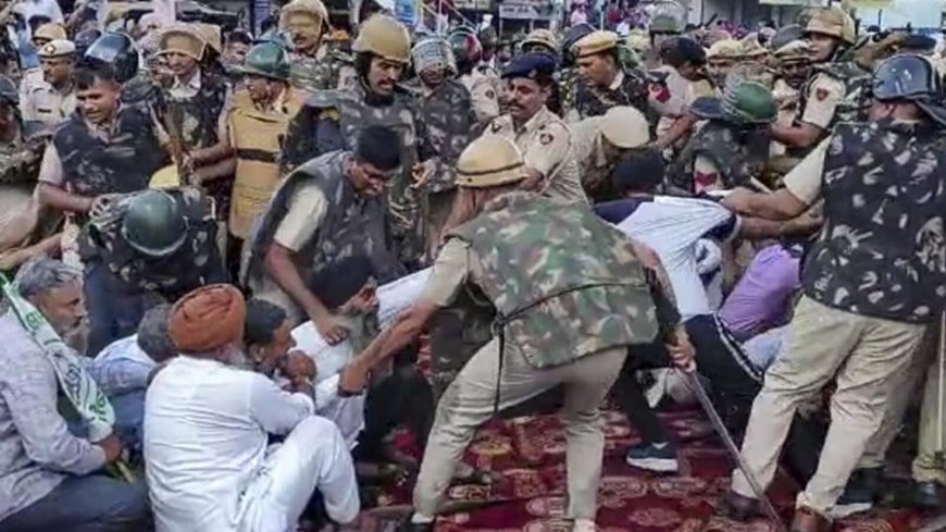 किसानों का शाहबाद में प्रदर्शन: बीकेयू प्रमुख गुरनाम सिंह चढूनी तथा आठ अन्य गिरफ्तार