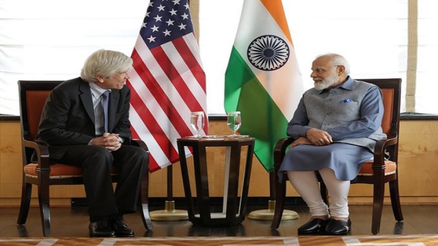 प्रधानमंत्री नरेन्द्र मोदी ने अमेरिकी दिग्गजों से की मुलाकात, भारत की वृद्धि की कहानी पर हुई चर्चा