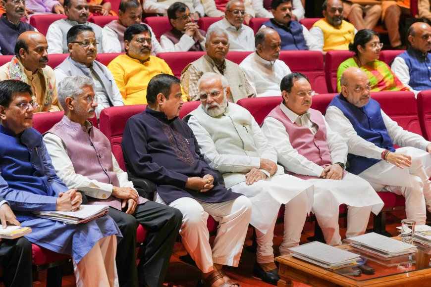 भाजपा ने विपक्षी दलों की बैठक को ‘फोटो सेशन’ बताया, 2024 में नरेन्द्र मोदी की जीत का किया दावा