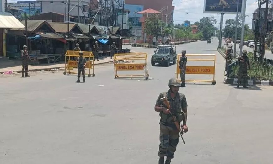 मणिपुर : इंफाल ईस्ट के इथम में गतिरोध समाप्त, सेना जब्त किए गए हथियारों के साथ रवाना