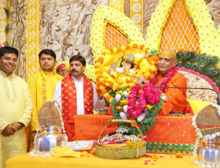 धर्म की स्थापना को अवतरित होते हैं भगवान नारायण : स्वामी गिरीशानंद सरस्वती महाराज