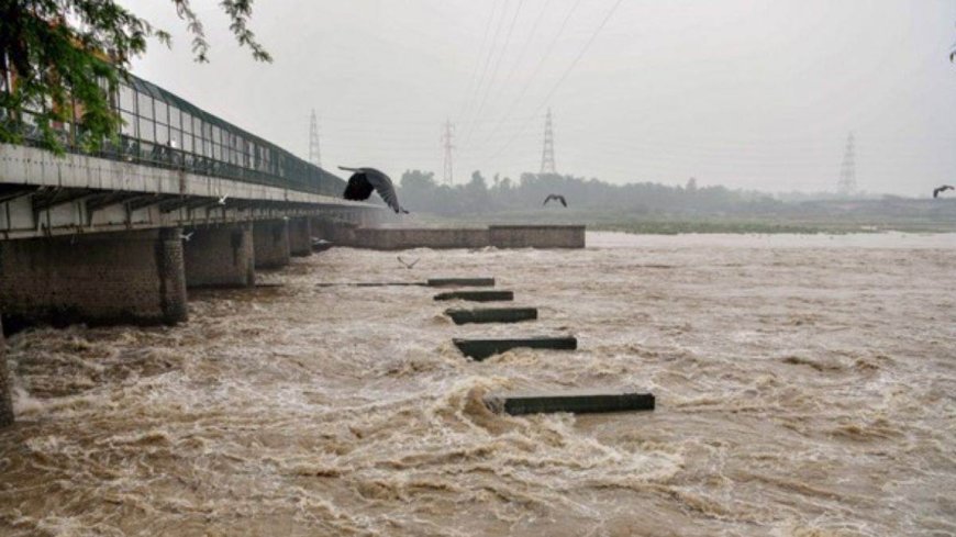 दिल्ली : यमुना फिर खतरे के निशान के पार, बाढ़ की आशंका