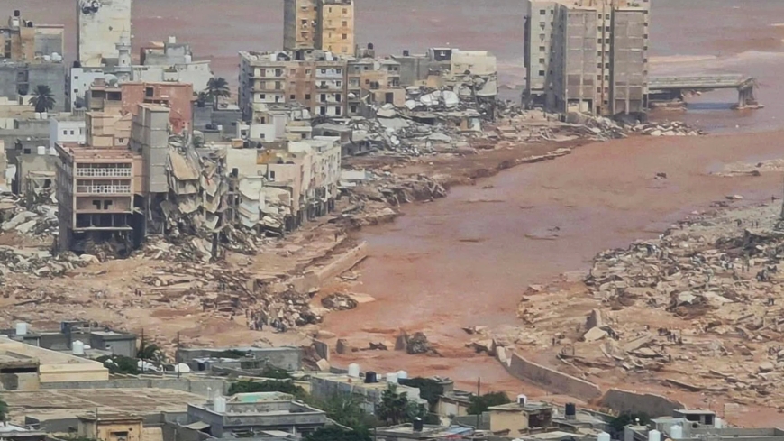 बाढ़ से लीबिया तबाह, डेरना से 30000 लोग विस्थापित