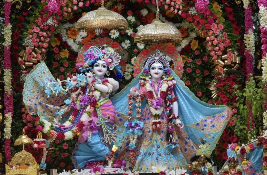 हर्षोंउल्लास के साथ मना चंद्रोदय मंदिर में राधाष्टमी महामहोत्सव