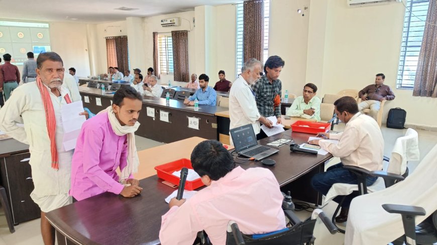 जिला स्तरीय जनसुनवाई में आये 116 आवेदन, जनसुनवाई के दौरान ऑनलाईन जुड़े सभी एसडीएम