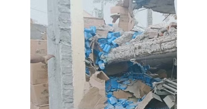 मेरठ में पटाखा फैक्टरी में बड़ा धमाका, चार की मौत कई घायल, तीन मकान धराशायी