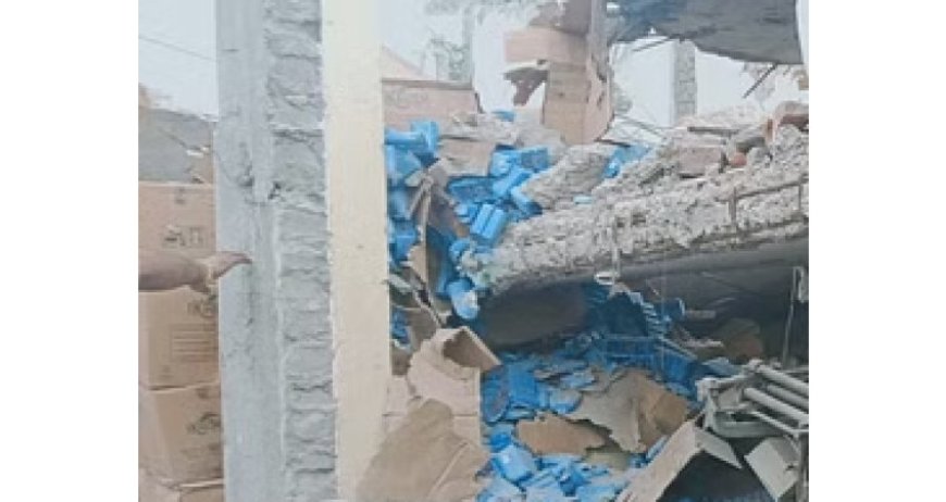 मेरठ में पटाखा फैक्टरी में बड़ा धमाका, चार की मौत कई घायल, तीन मकान धराशायी