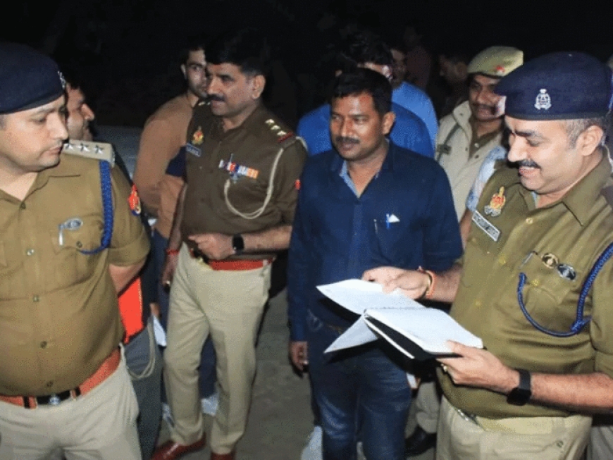 मथुरा में महंत की हत्या करने को बेटे ने भेजे 11 बदमाश, आधी रात पुलिस ने गोली मार पकड़ लिया