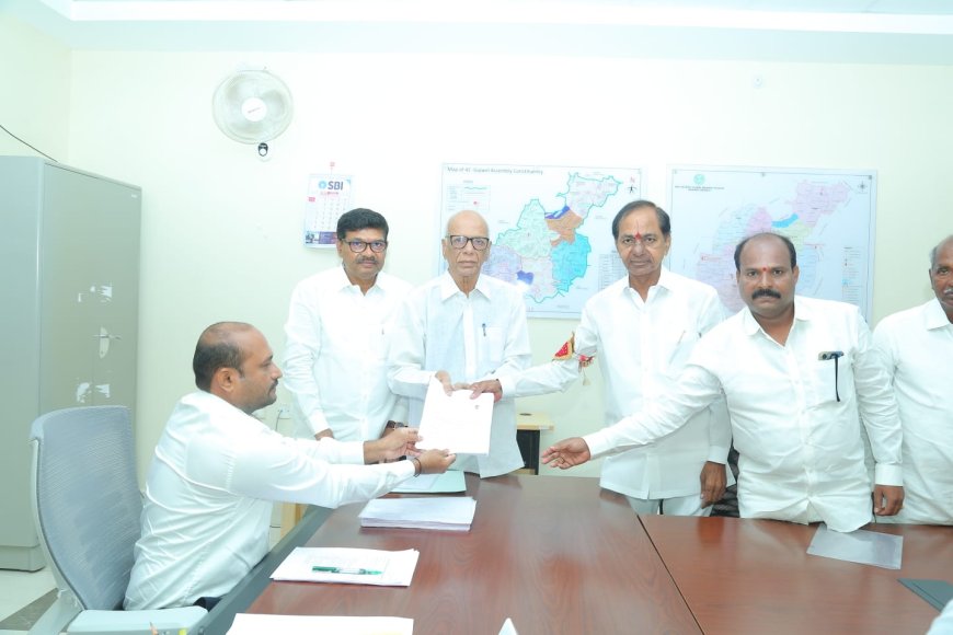 KCR TO FILE NOMINATIONS IN GAJWEL