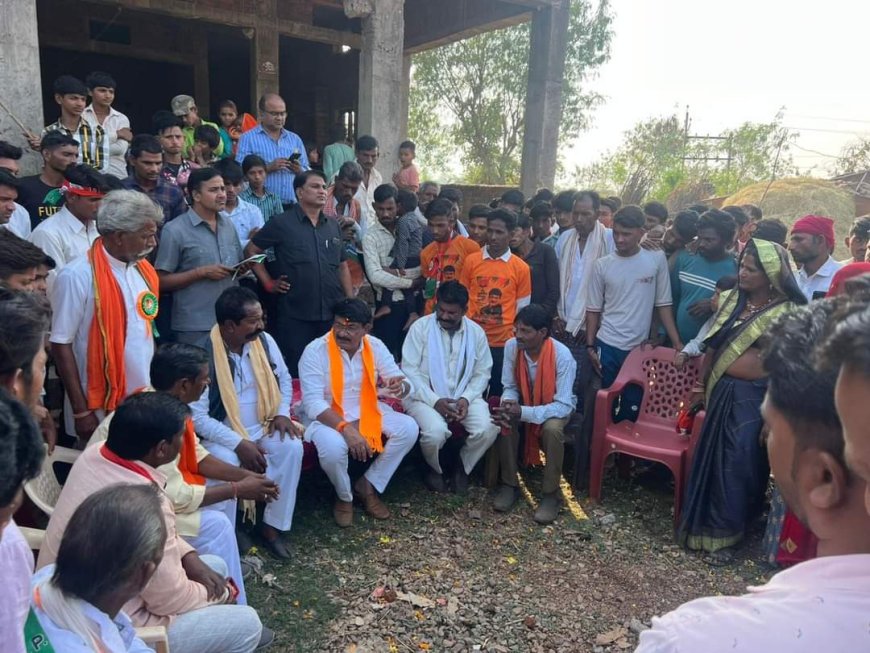 पंचायत मंत्री महेंद्र सिंह सिसोदिया ने आज बमौरी विधानसभा क्षेत्र के ग्राम कांसल