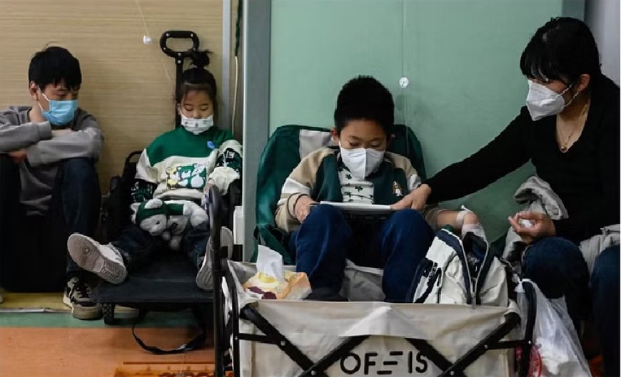 अज्ञात संक्रमण से जूझ रहे बच्चों को नहीं बख्श रहा चीन, पढ़ाई कराने को अस्पताल में ही बनाए 'होमवर्क जोन'