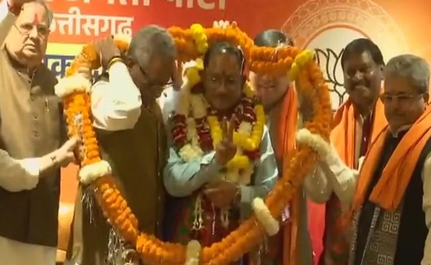 विष्णुदेव साय होंगे छत्तीसगढ़ के नए सीएम, पंच से मुख्यमंत्री तक का सियासी सफर किया तय