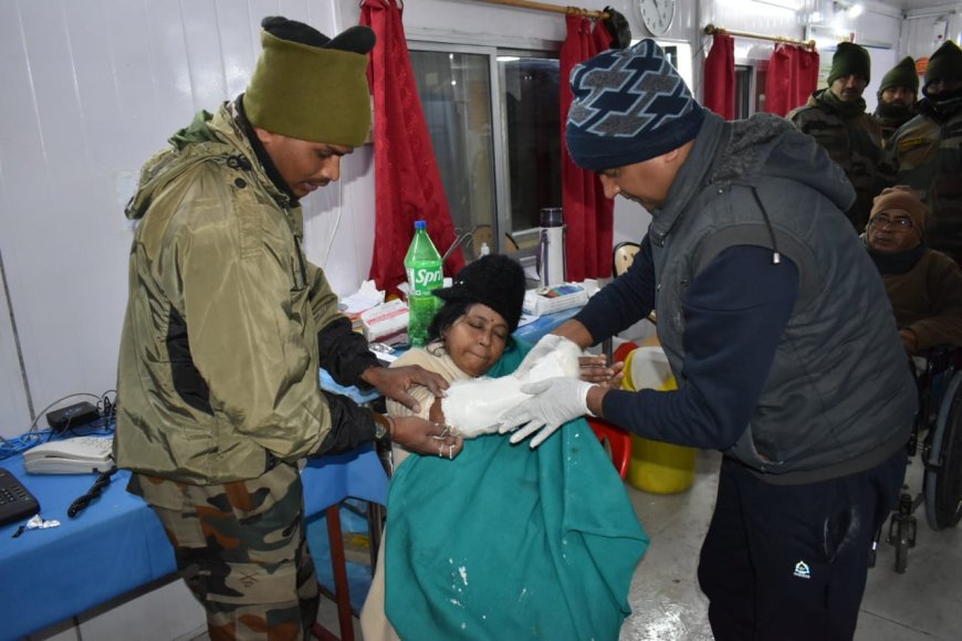TRISHAKTI CORPS, INDIAN ARMY RESCUES STRANDED TOURIST