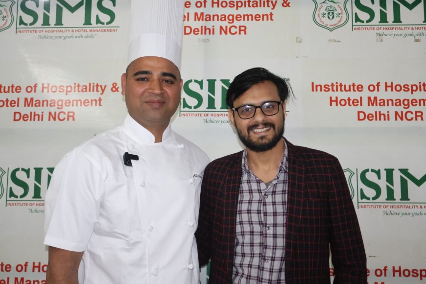 Chef Kunwar Singh visited Sims