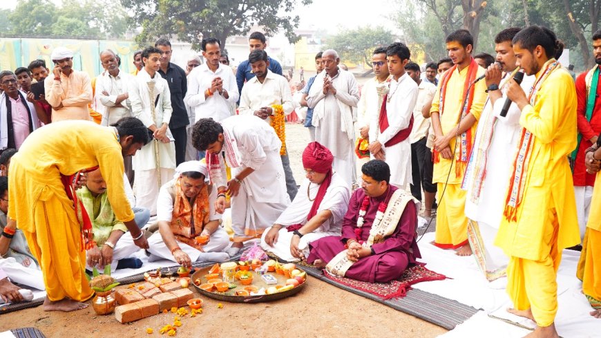 अहिरोरी के गांव काईमऊ में 2मार्च से 10मार्च तक होगा 108कुण्डीय श्री लक्ष्मी नारायण यहायज्ञ