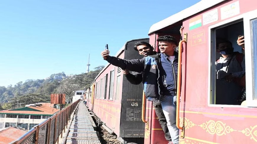 क्रिसमस से नववर्ष तक कालका-शिमला हेरिटेज ट्रैक की सभी ट्रेनें पैक