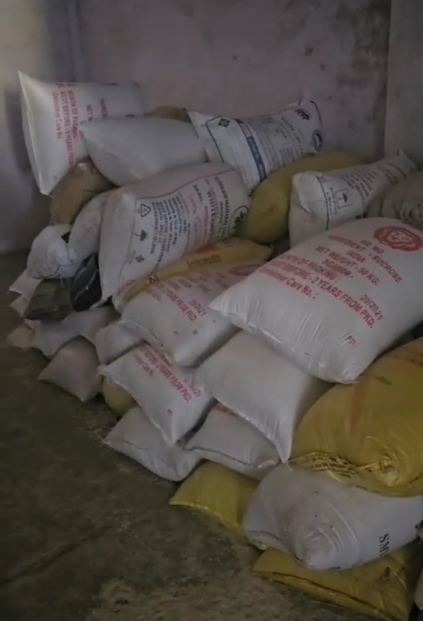 चांचौडा थाना अंतर्गत एक निजी गोदाम से लाखो का पीडीएस का चावल जप्त कर राशन माफिया किया गिरफ्तार