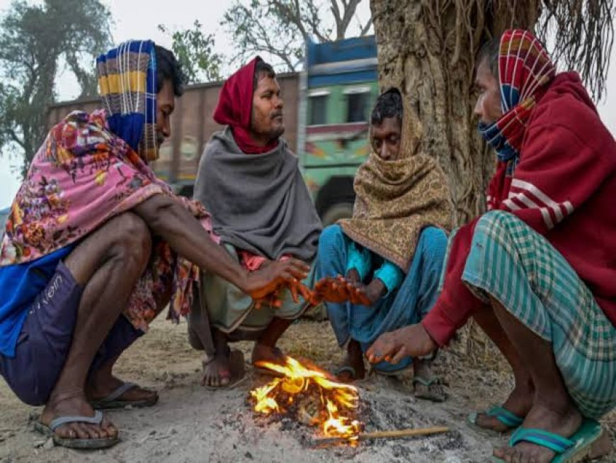 ठंड का प्रकोप, सबसे ज्यादा ठंडा रहा शाहाबाद