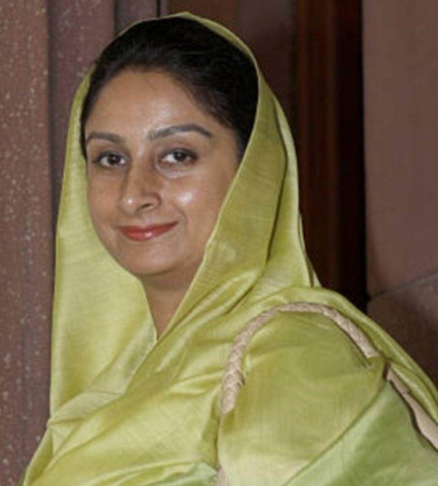 Harsimrat K Badal demands compensation @ Rs 50,000 per animal for cattle deaths in Bathinda