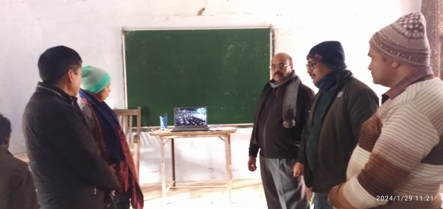 छात्र-छात्राओं ने और अभिभावकों ने परीक्षा पर चर्चा बिषय का कार्यक्रम देखा लाइव