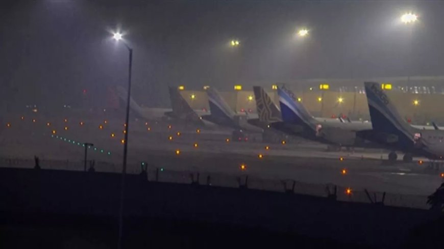राजधानी में फिर दिखा कोहरा, IGI एयरपोर्ट पर कम रही विजिबिलिटी