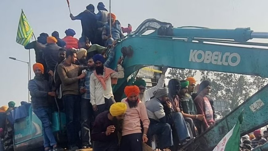 शंभू बॉर्डर पर जबरदस्त तनाव