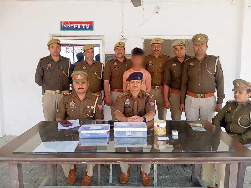 थाना कोतवाली नगर पुलिस व एसओजी सर्विलांस टीम की संयुक्त कार्यवाही में शातिर चोर को किया गिरफ्तार