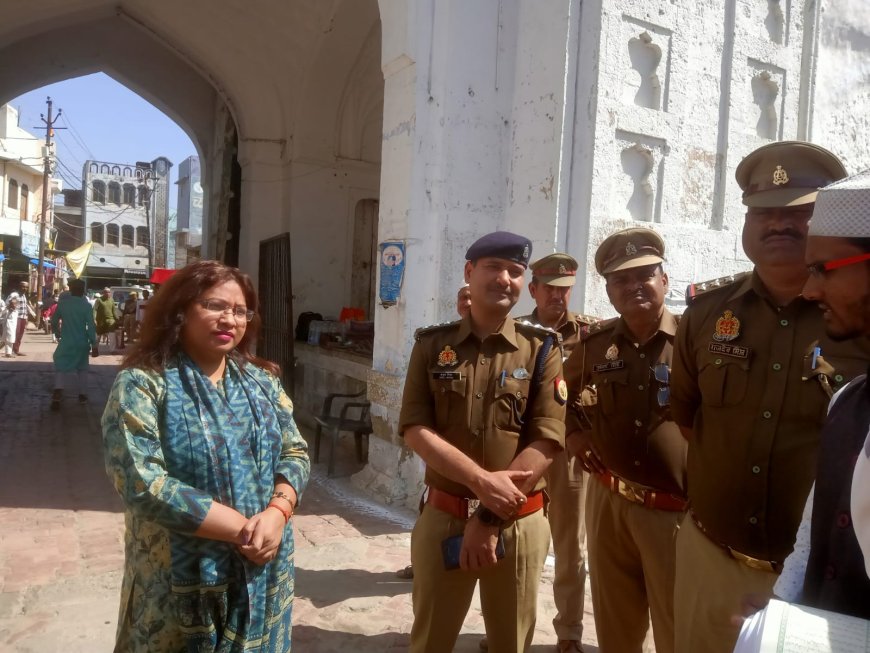 शाहाबाद : कड़ी सुरक्षा व्यवस्था के बीच जुमे की नमाज संपन्न