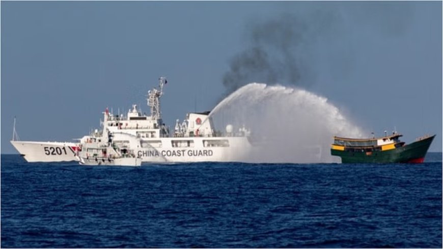 जहाज पर पानी की बौछार करने के मामले पर फिलीपींस सख्त, चीन राजदूत को किया तलब