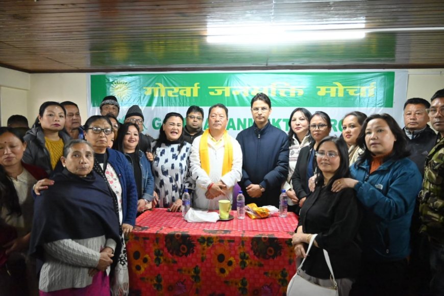 I express my heartfelt gratitude to the leaders and karyakartas of Gorkha Janmukti Morcha (GJM) and the Communist Party of Revolutionary Marxists (CPRM) for declaring their support to BJP and my candidacy in the upcoming 2024 general elections