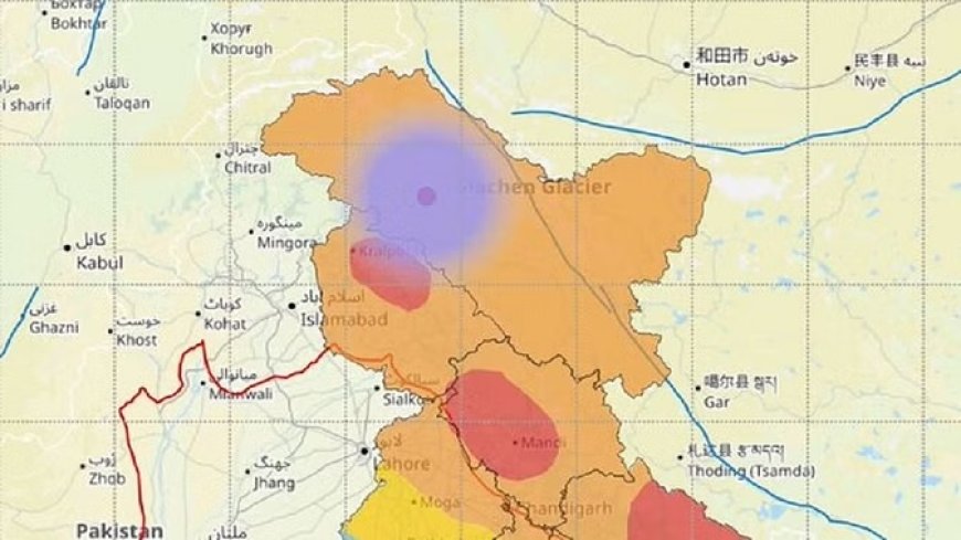 जम्मू कश्मीर और लद्दाख में भूकंप के झटके