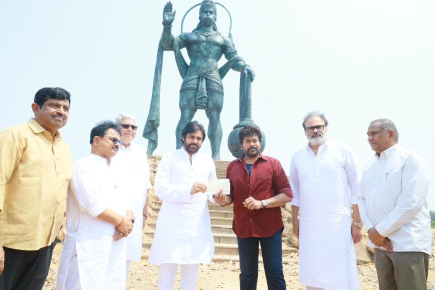 Mega Star Chiranjeevi donates Rs 5 cr to Jana Sena Party