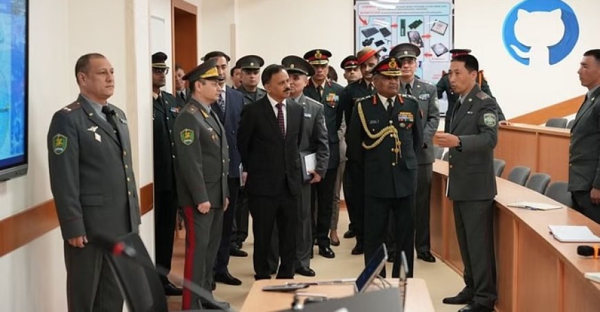भारत-उज्बेकिस्तान के सेना प्रमुख की बैठक