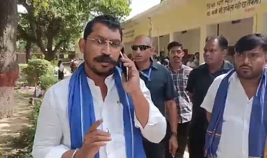 यूपी में चंद्रशेखर ने ईवीएम खराब होने की शिकायत की, सपा ने भी लगाए कई आरोप